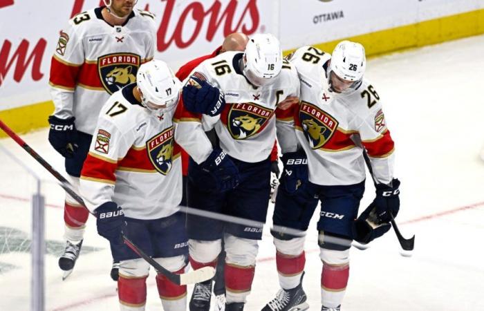 NHL: Aleksander Barkov sidelined 2 to 3 weeks