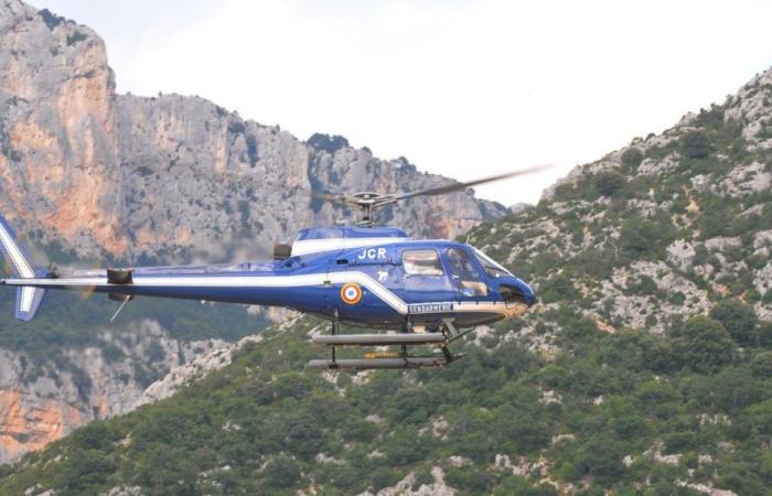 One dead and one injured in a climbing accident in Annot after a climber fell on another climber