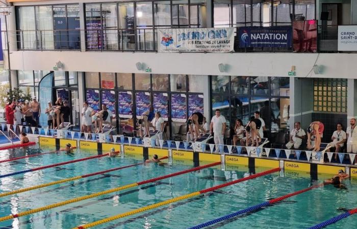 Fans come together to see Florent Manaudou