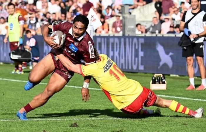 Large improved successes for Bayonne and Bordeaux-Bègles during the 6th day of Top 14