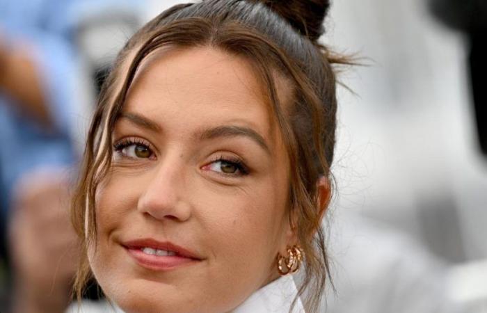 The impressive facial injury of Adèle Exarchopoulos after a stunt