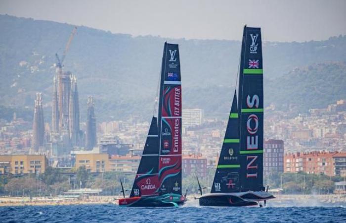 Between Emirates Team New Zealand and Ineos Britannia a high-flying fight is expected to win the 37th America’s Cup