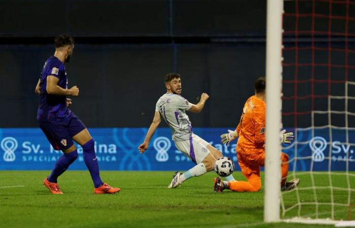 Che Adams denied last-gasp leveller by VAR as Scotland…