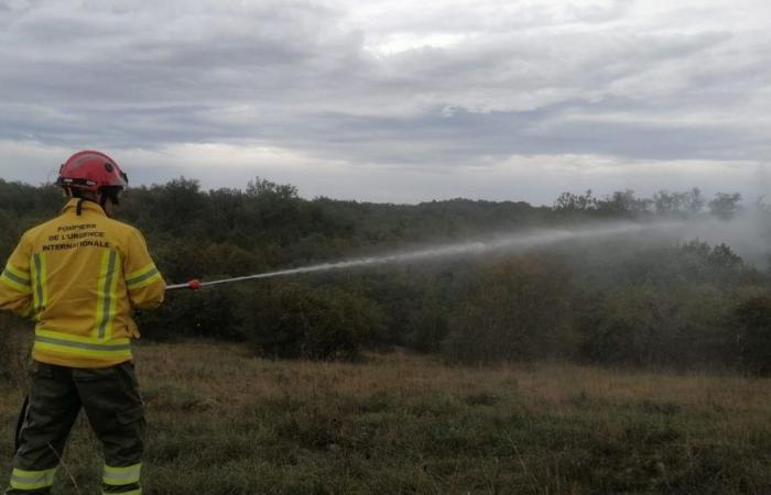 Corrèze: new technologies at the heart of a full-scale exercise against a fire in Saint-Cernin-de-Larche