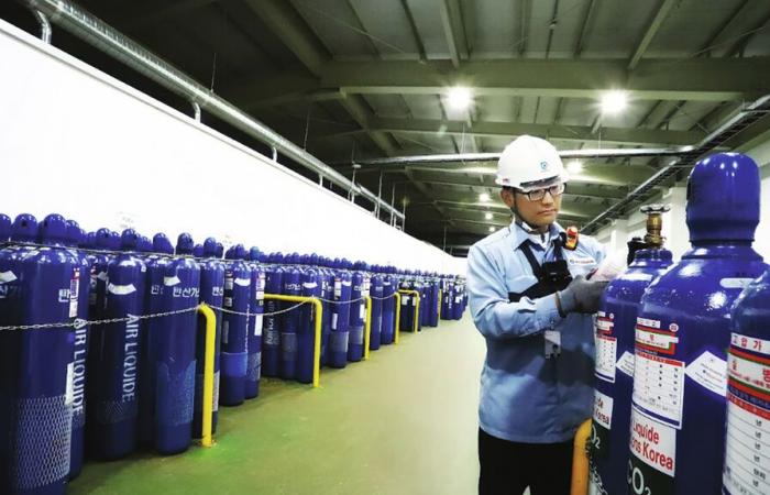 In South Korea, Air Liquide is banking on special gases essential for semiconductors