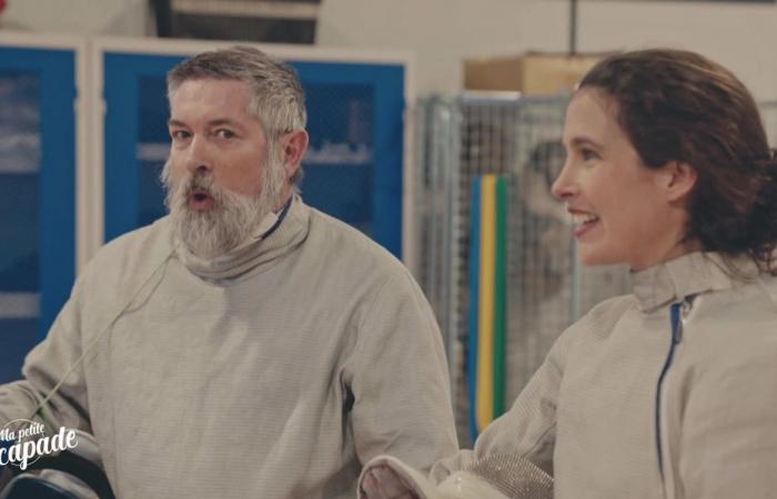 VIDEO. Little getaway to Avranches with Clémence Castel and Philippe to discover fencing and its weapons