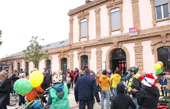 150 years of the station: a day-long getaway to Millau for around a hundred passengers