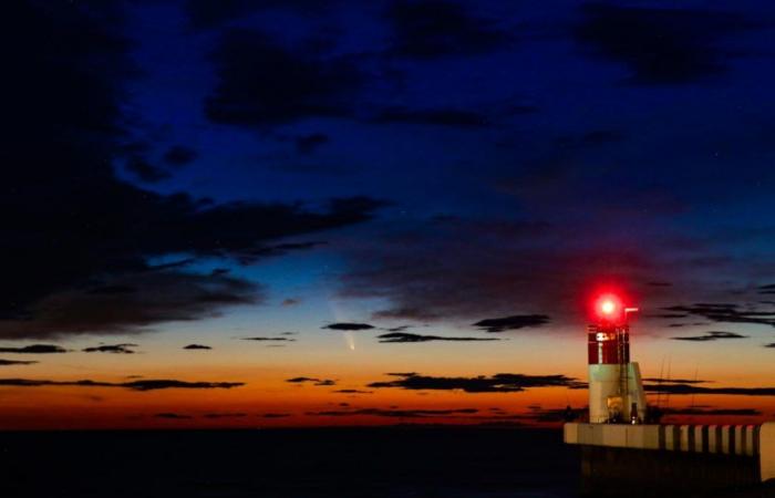 The “comet of the century” immortalized in the sky of the Landes