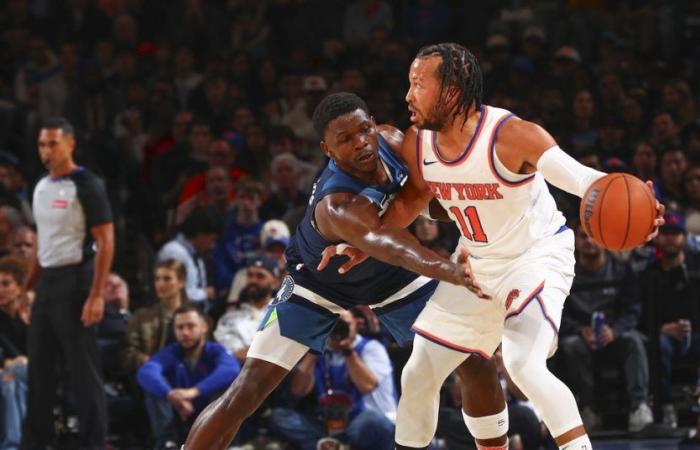 Knicks 115, Timberwolves 110: New York fends off a barrage from Ant, foils the DiVo revenge game