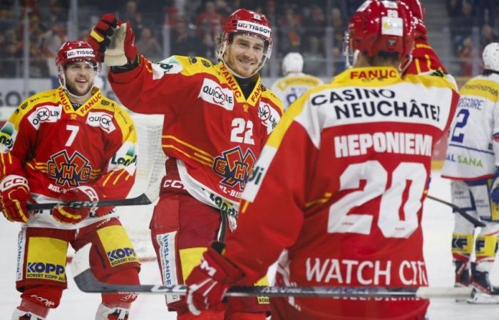 EHC Biel defeated EHC Kloten 4-0