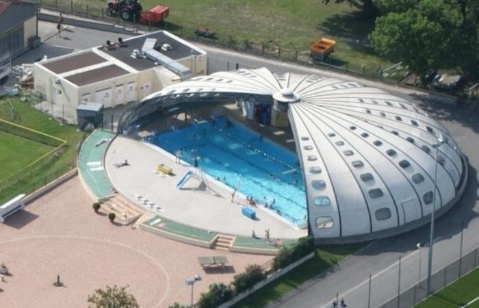 Unique in Gironde, the Tournesol de Cestas swimming pool is a disappearing heritage