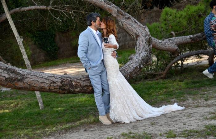 Ingrid Chauvin and Philippe Warrin finally married: all the photos from the sublime ceremony