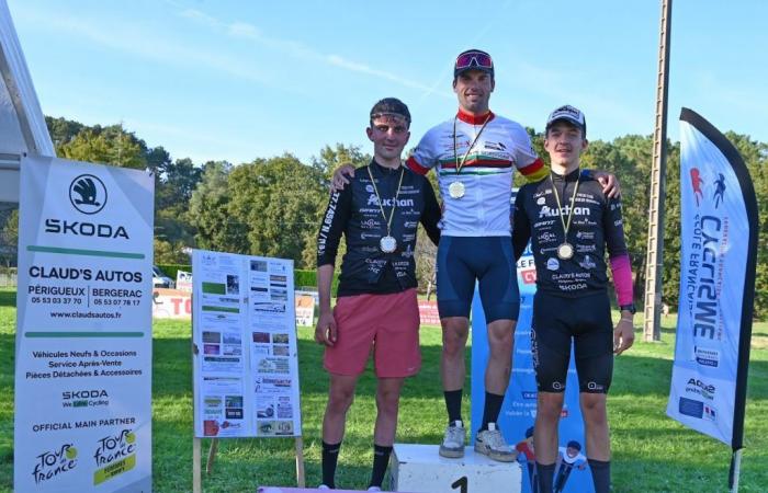 South Gironde – CYCLING — — Mathieu Morichon winner for the 4th time of the Saint Martin l’Astier cyclo cross (24)