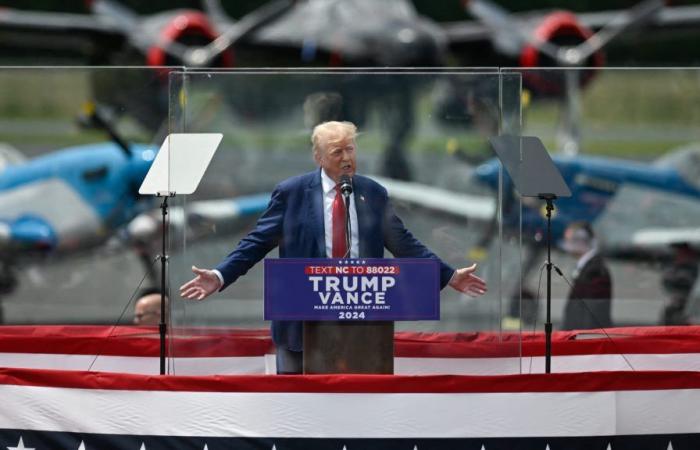 Armed man arrested near Donald Trump rally in California