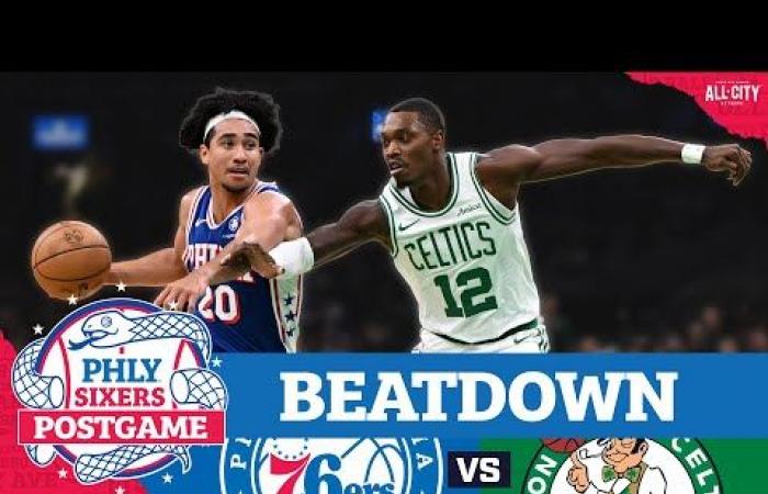 Sixers third-stringers get spanked by Celtics stars | PHLY Sixers Podcast