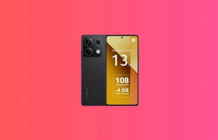 The Xiaomi Redmi Note 13 5G becomes the new star of smartphones for less than 200 euros