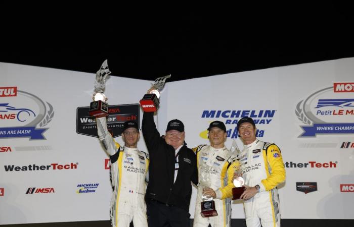 IMSA / Petit Le Mans – The No. 01 Cadillac of Bourdais / Dixon / Van der Zande triumphs at the end of the suspense