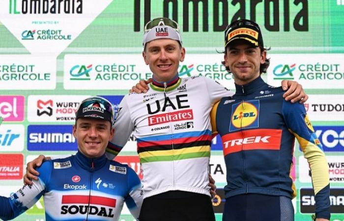 Cycling. Tour of Lombardy – Giulio Ciccone: “Podium with Pogacar and Evenepoel…”