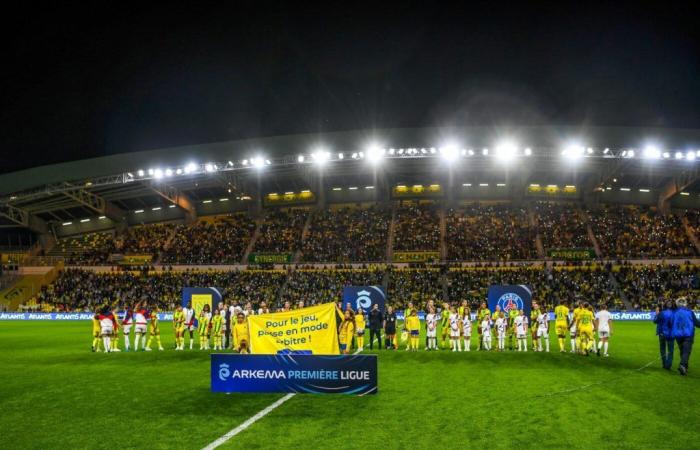 The match between Nantes and PSG breaks an attendance record for an Arkema Premier League match – Première League – J4 ​​- FC Nantes – PSG (F) (0-1)