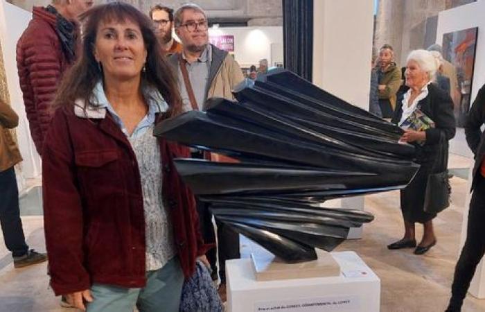 Isabelle Loup-Milleret distinguished for her sculpture Idem