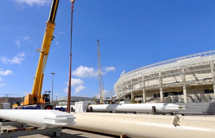 Work on the Grand Stade de Tangier is at an advanced stage