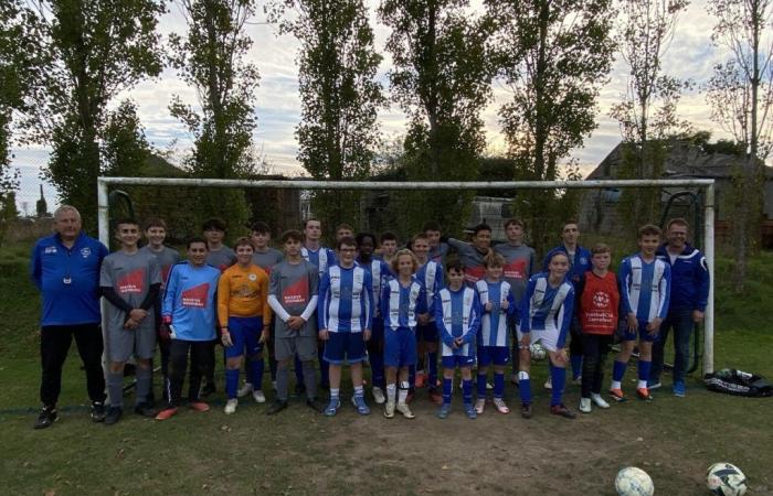 In Calvados, a historic football match between France and Germany