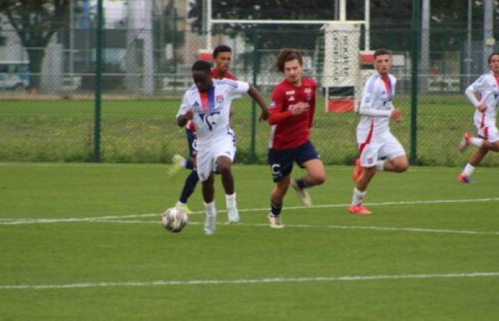 Molebe (OL) returns to competition with the U19s