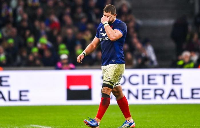 XV of France – Bernard Le Roux – Paul Willemse: struck by numerous concussions, head elsewhere