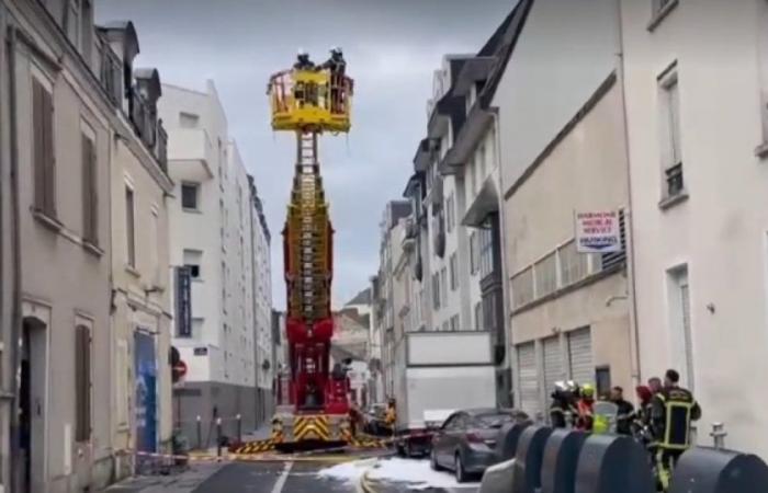 Angers: around a hundred people evacuated due to a fire in the city center: News