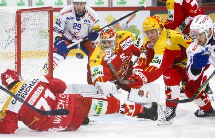 EHC Biel defeated Kloten thanks to a strong starting third