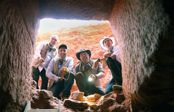 Tomb filled with skeletons found underneath the Treasury in Petra