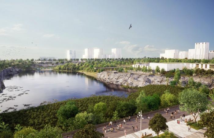 Former Lagacé quarry | Carré Laval: a neighborhood designed differently