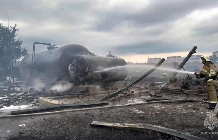 At least four people killed in gas station explosion in southern Russia