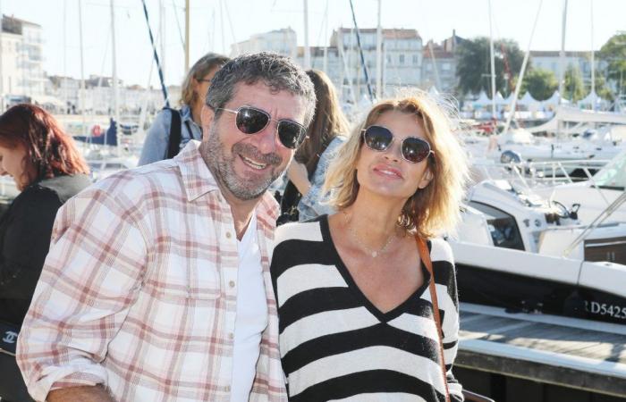 the images of the ceremony which linked the actress to Philippe Warrin