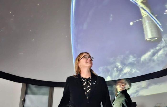 Inauguration of the Barcelonnette Observatory by MP Sophie Vaginay Ricourt