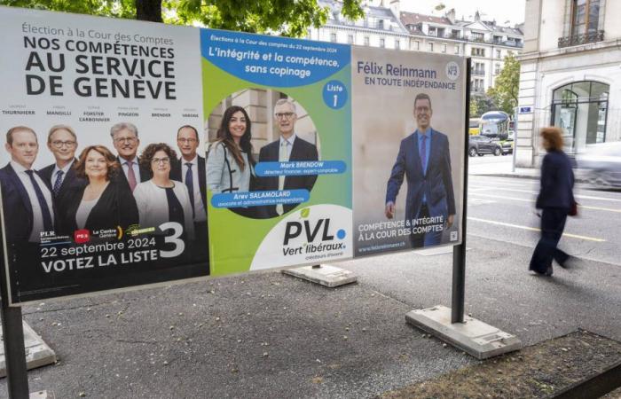 The interparty list is well on its way to winning the election to the Geneva Court of Auditors