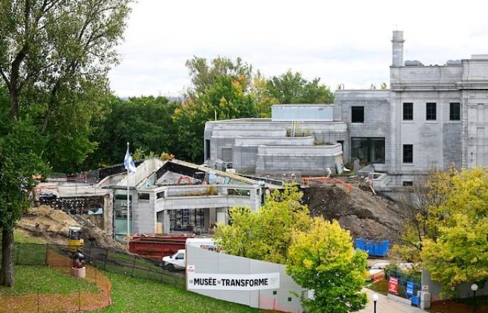 The MNBAQ says goodbye to its central pavilion