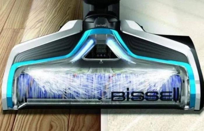 To vacuum, wash and dry your floor in one go, this BISSELL for less than 200 euros is waiting for you