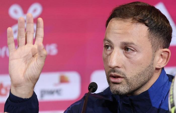 “I’m not crazy”: Domenico Tedesco already announces a change for the clash against France