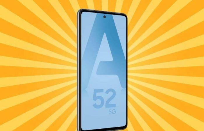 the Samsung Galaxy A52 for less than 240 euros here