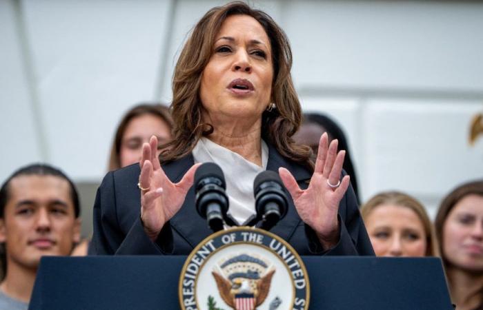 Kamala Harris tackles Donald Trump over his health