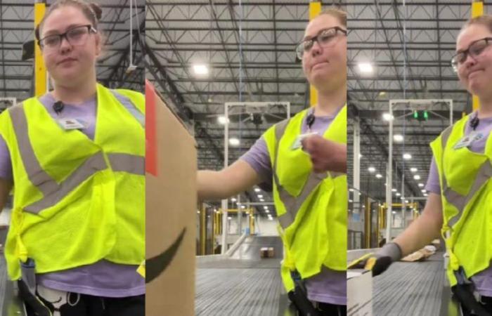 employed at Amazon, Justine did not think that this viral video would cost her very much (video)