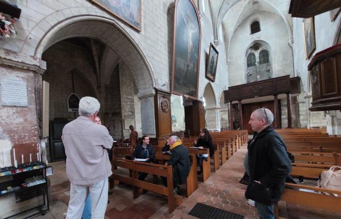 the show Le jour du Seigneur sets its cameras in this church in Seine-et-Marne