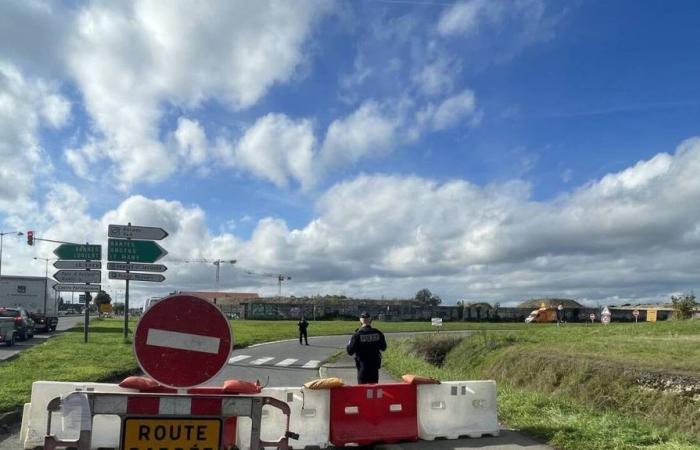 Several kilometers of traffic jams on the Rennes ring road near Porte de Lorient this Monday