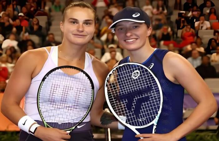 Aryna Sabalenka se rapproche d’Iga Swiatek