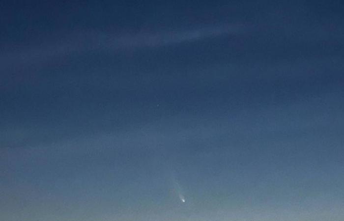 The comet of the century visible in the Berry sky