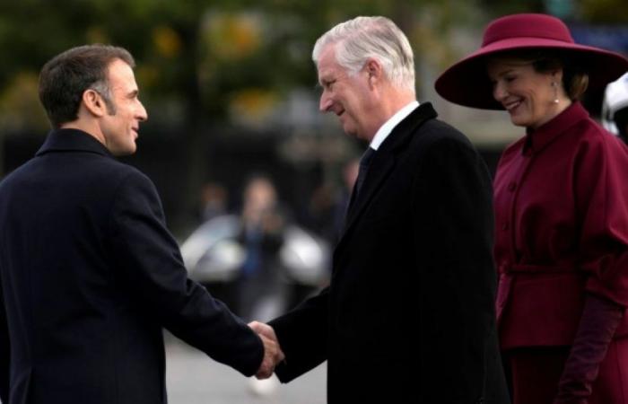 The Belgian King Philippe and his wife Mathilde begin a state visit to France: News