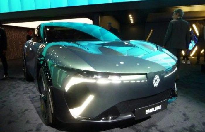 Mondial De Paris 2024 : Renault Embleme Concept