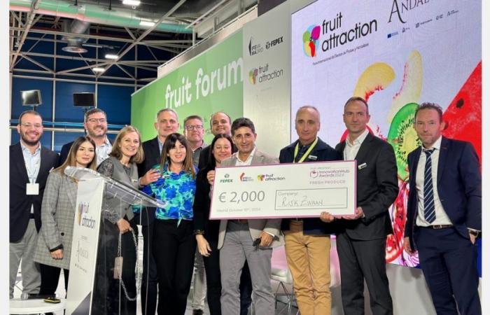 Orange Sunglow watermelon wins the innovation prize at Fruit Attraction