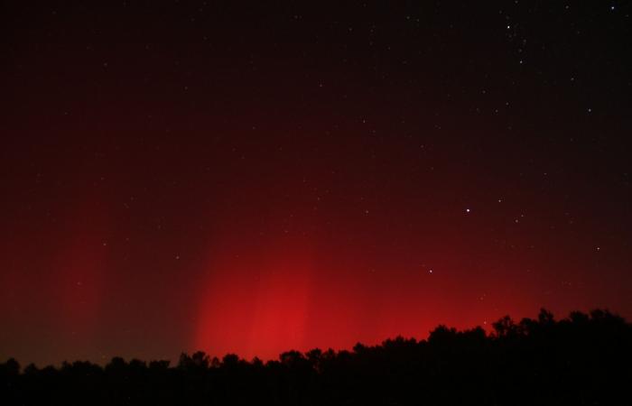 Photos: magnificent northern lights lit up the sky over Gironde